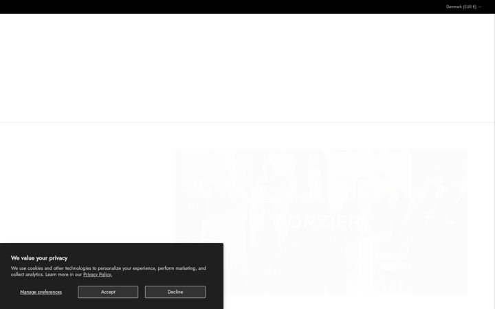 Screenshot of forzieri.com