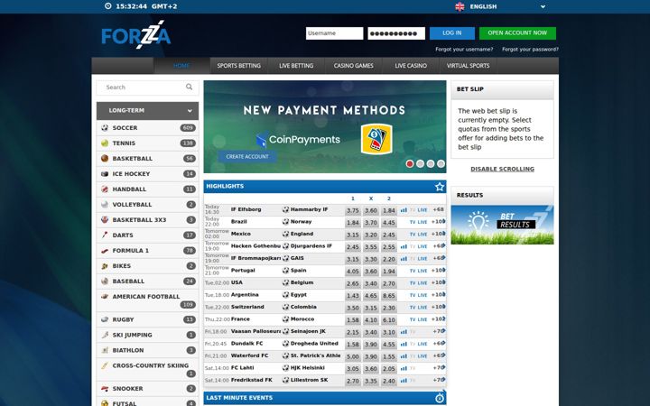Screenshot von forzza1.com