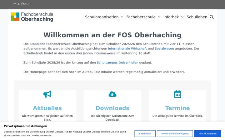 Screenshot of fos-oberhaching.de