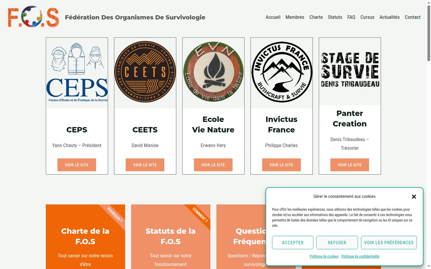 Screenshot tal-banner tal-kunsens muri qabel kwalunkwe interazzjoni