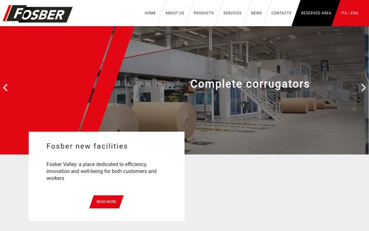 Screenshot of fosbergroup.com