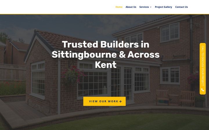 Screenshot of fosbraeybuilders.co.uk