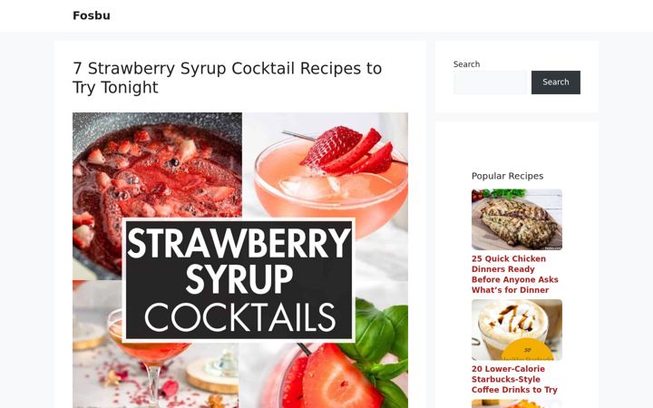 Screenshot of fosbu.com