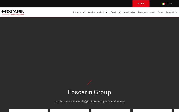 Screenshot of foscaringroup.com