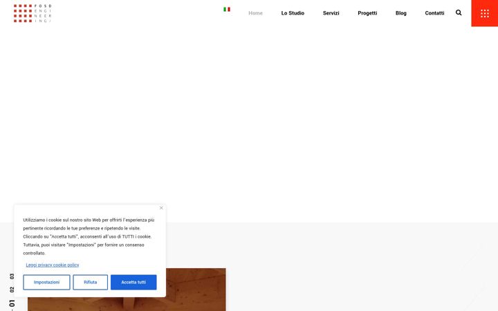 Screenshot stránky fosdengineering.it