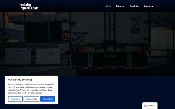 Screenshot of fosfatos-importexport.es