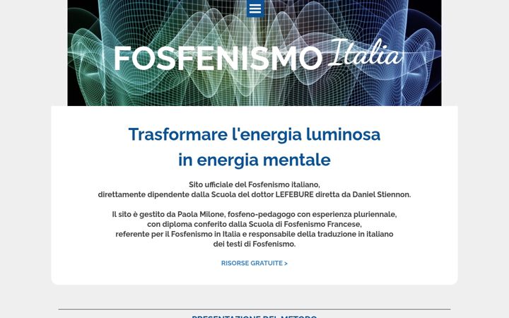 Zrzut ekranu fosfenismo.it