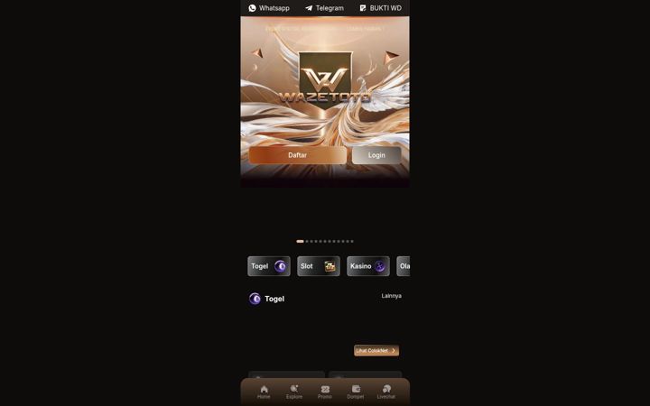 Screenshot of fosilqqdulu.com