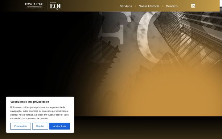 Screenshot of fosinvest.com.br
