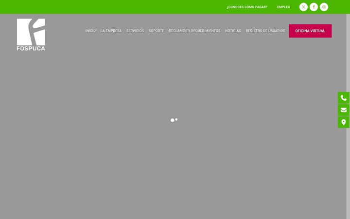 Screenshot of fospuca.com