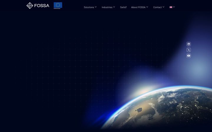 Screenshot of fossa.systems
