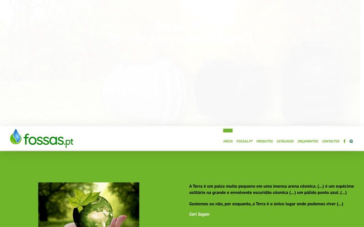Screenshot of fossas.pt