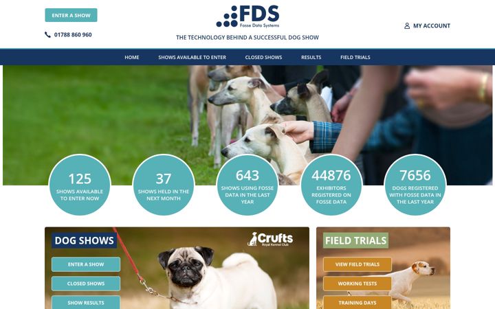 Screenshot of fossedata.co.uk