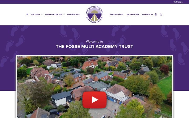 Screenshot of fossemat.org.uk