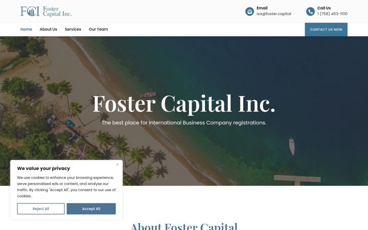 Screenshot of foster.capital