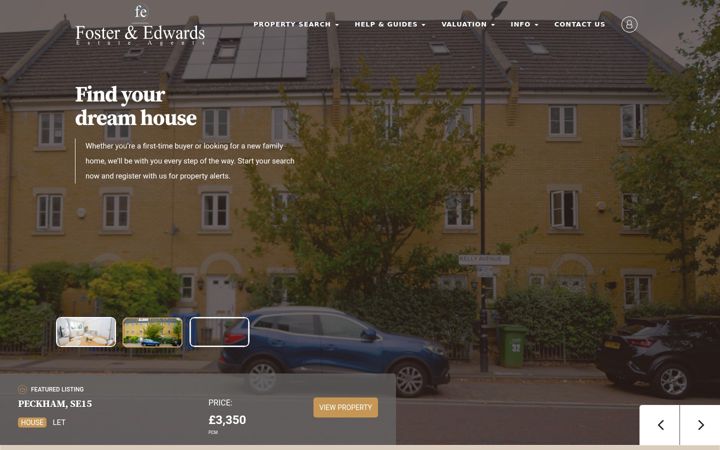 Screenshot of fosterandedwards.com