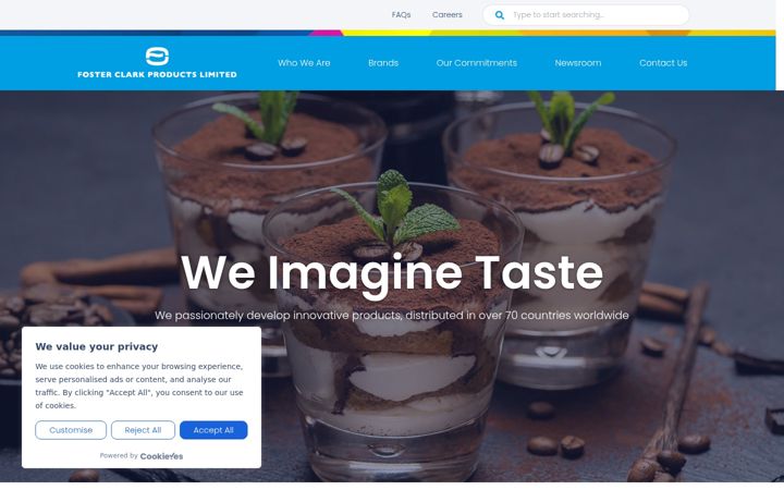 Screenshot of fosterclark.com