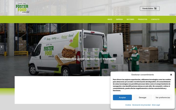 Screenshot of fosterfood.es