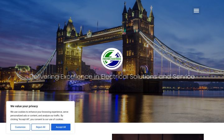 Screenshot of fosterselectrics.com