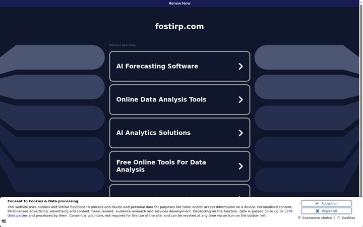 Screenshot of fostirp.com