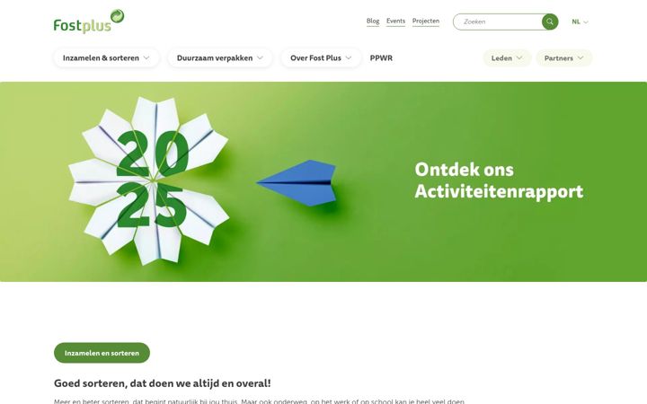 Screenshot of fostplus.be