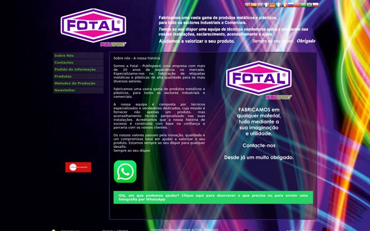 Screenshot of fotalportugal.com