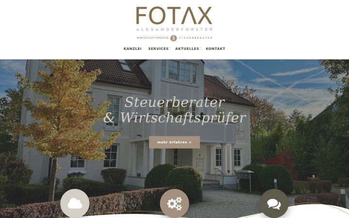 Screenshot of fotax.de