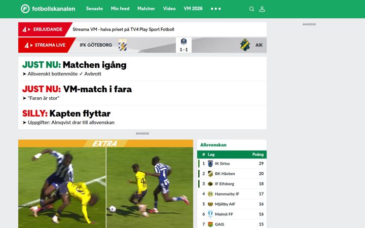 fotbollskanalen.se