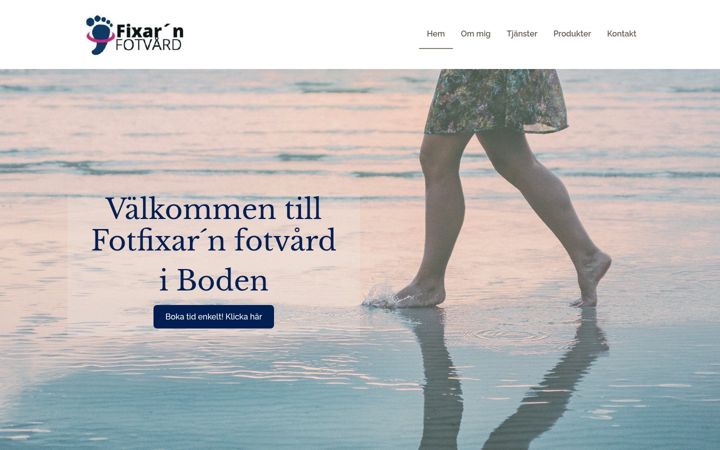 Screenshot of fotfixarn.se