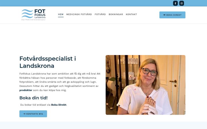 Screenshot of fotfokus.com