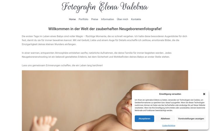 Screenshot of foto-baby.com