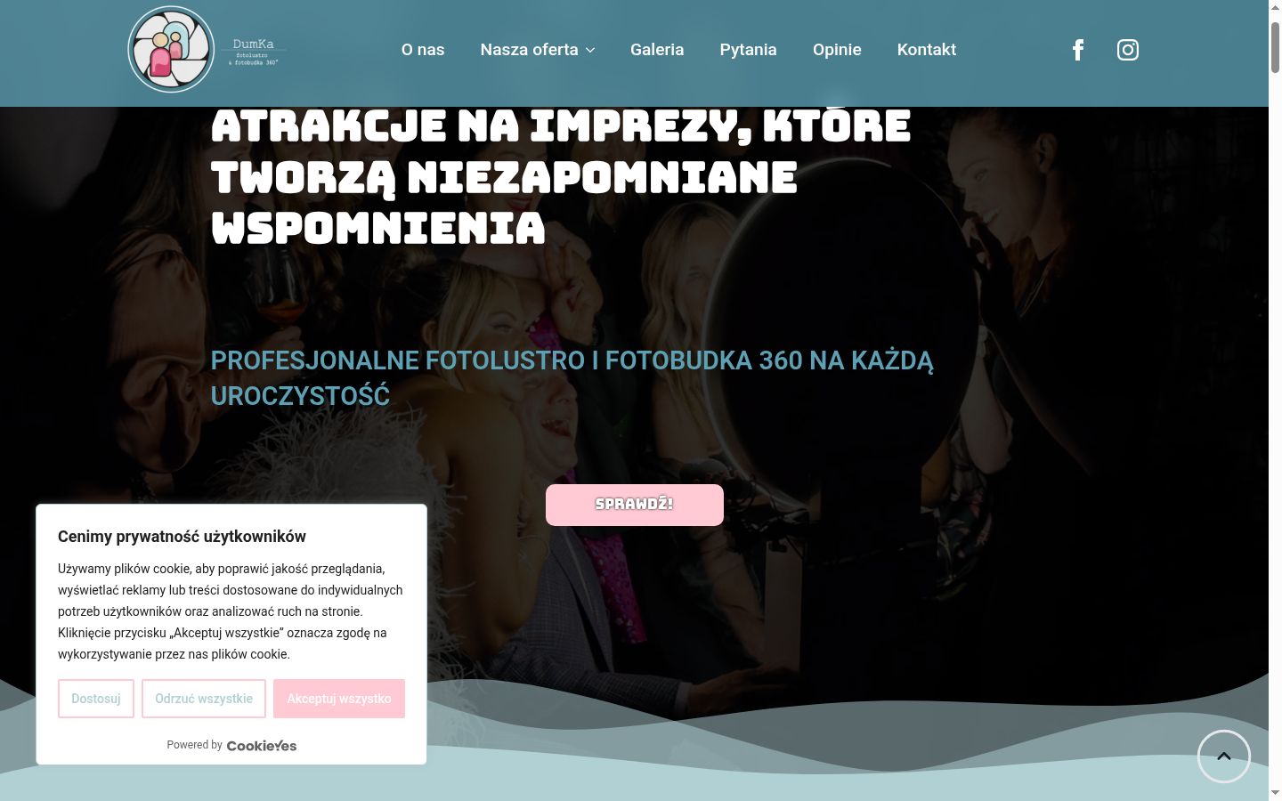 Ekrānuzņēmums ar piekrišanas baneri, kas tika rādīts pirms jebkādas mijiedarbības