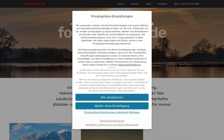 Screenshot of foto-erleben.de