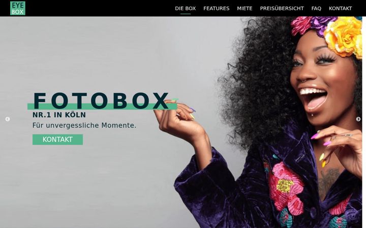 Screenshot of foto-eyebox.de
