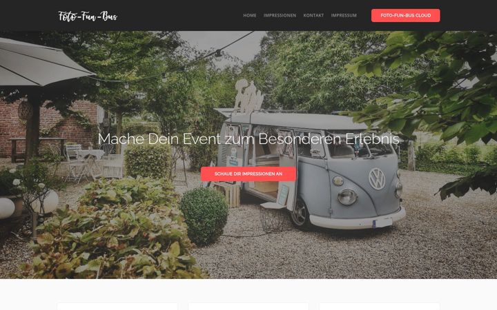 Screenshot of foto-fun-bus.de