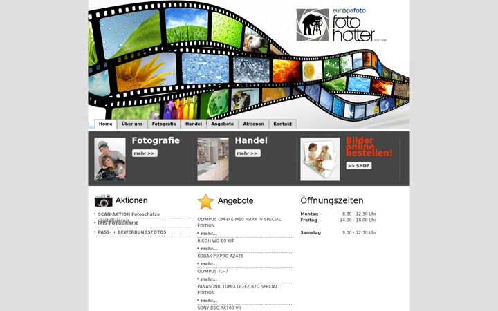 Screenshot of foto-hotter.de
