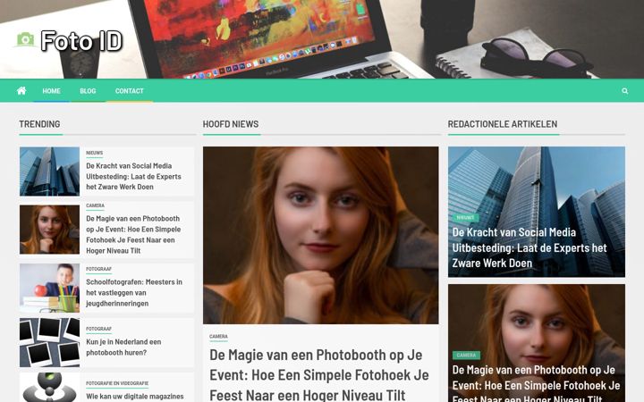 Screenshot of foto-id.nl