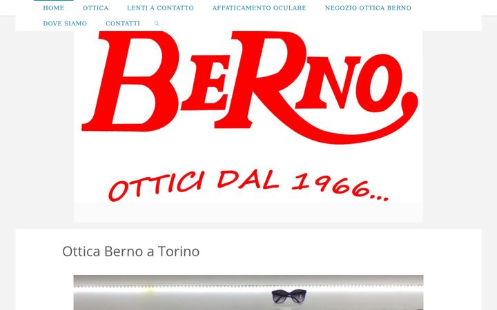 Screenshot of foto-otticaberno.it
