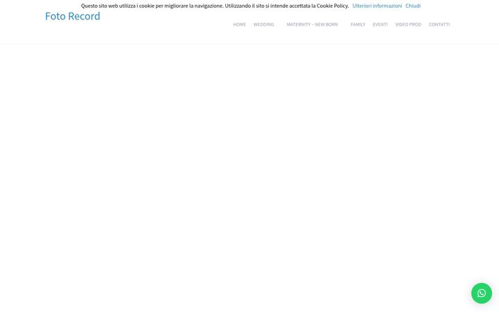 Screenshot of foto-record.it