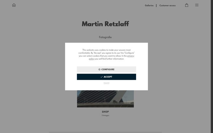 Screenshot of foto-retzlaff.de