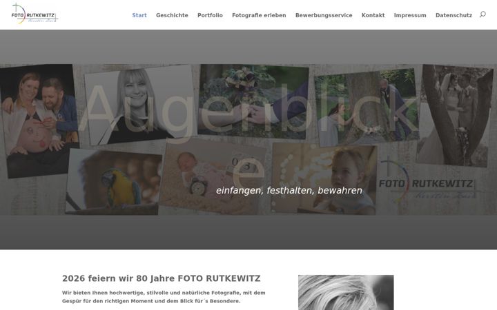 Screenshot of foto-rutkewitz.de