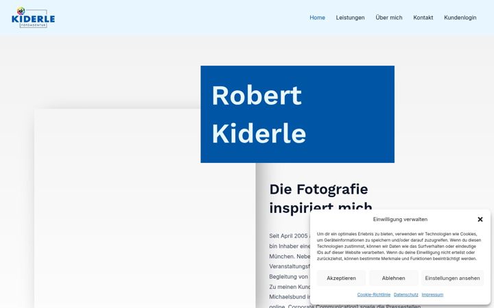 Screenshot του fotoagentur-kiderle.de