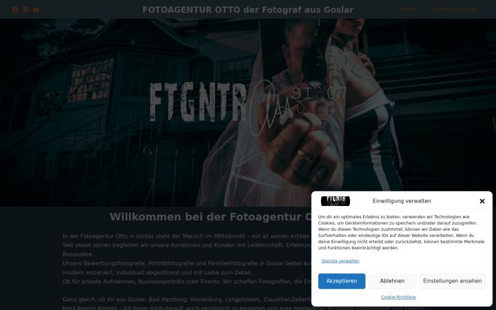 Screenshot of fotoagentur-otto.de