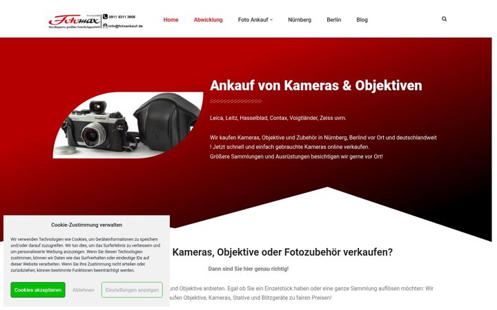 Screenshot του fotoankauf.de