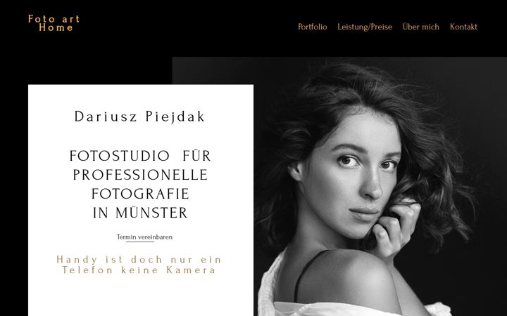 Screenshot του fotoartstudio.de