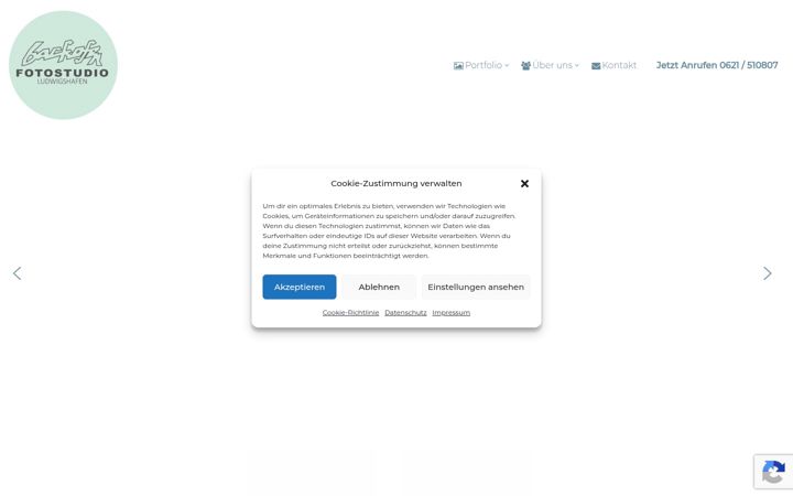 Screenshot of fotobackofen.de