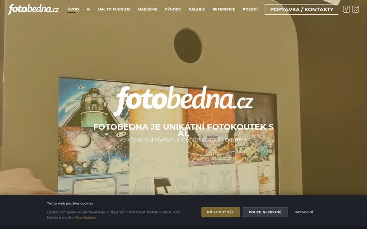 Screenshot of fotobedna.cz