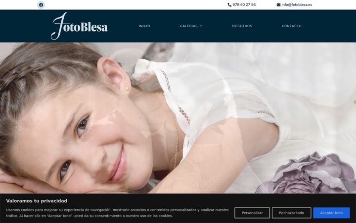 Screenshot of fotoblesa.es