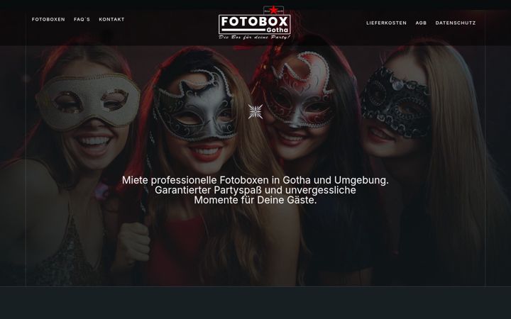 Screenshot stránky fotobox-gotha.de