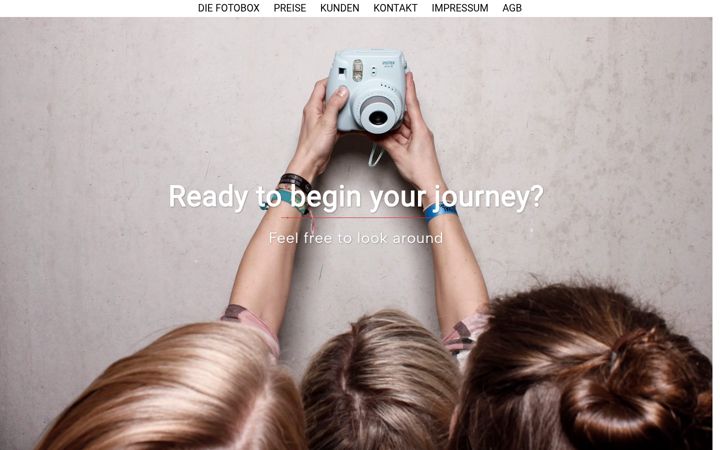 Screenshot of fotobox-tirol.at